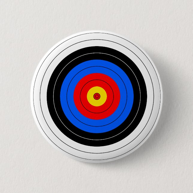 Target Lines 2 Inch Round Button (Front)