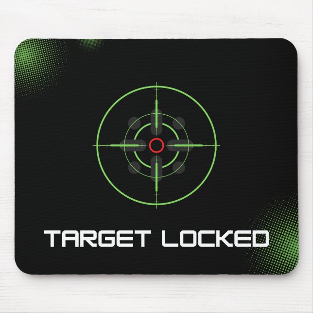 Target locked mouse pad (Front)