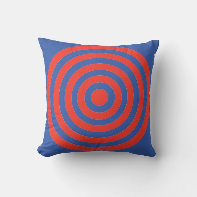 Target Reversible Throw Pillow (Front)
