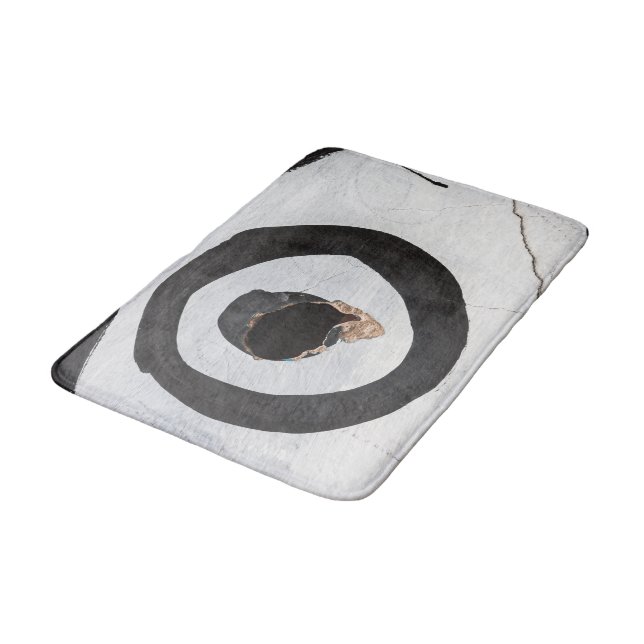 target tears up bath mat (Angled)