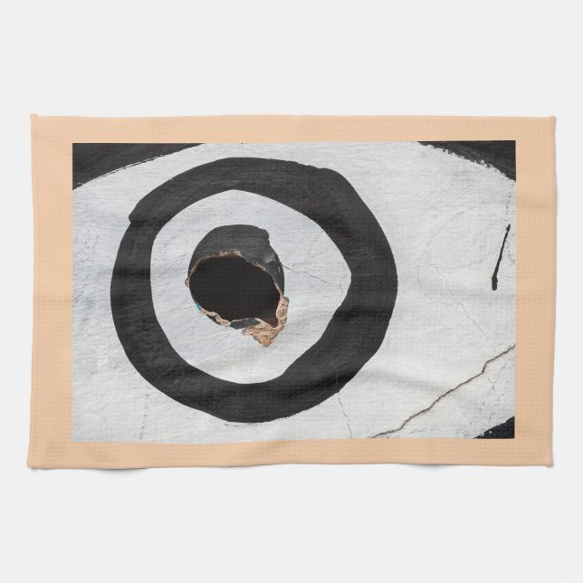 target tears up kitchen towel (Horizontal)