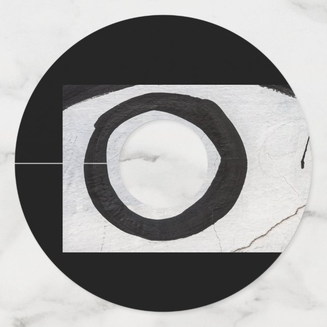 target tears up wine glass tag (Front)