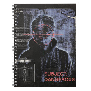 Targeted - Techno-Brutalist Streetwear Design Notebook