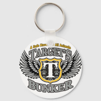 Target's_Bunker_Black_Logo Keychain