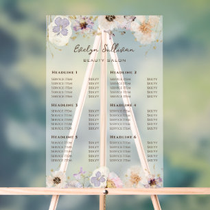 Tarif Fleurs séchées