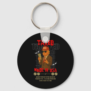 Tariff Daddy Funny Trump Design – Political Meme A Keychain
