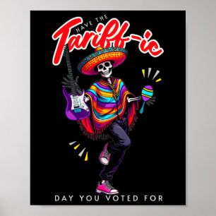 Tariff This Voting For Him Anti Trump Tariffs Suck Poster