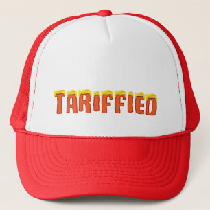 Tariffied - funny Donald Trump tariff Trucker Hat