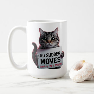 TARIFFIED: When Politics Gets Too Real 😹 Coffee Mug