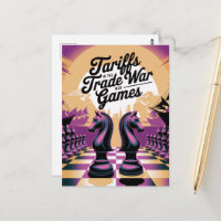 Tariffs in the Trade War Games Faux Album Cover