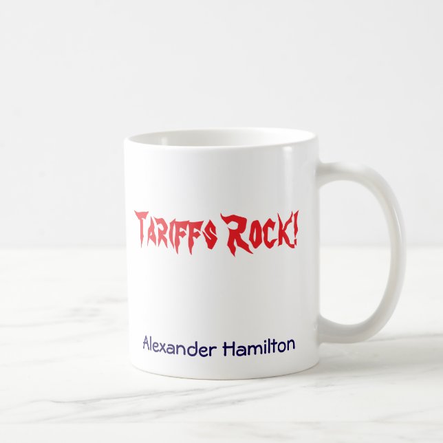 Tariffs Rock Mug (Right)