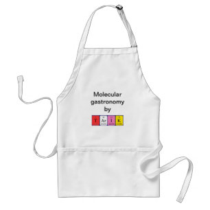 Tarik periodic table name apron