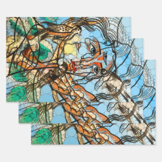 Tarin, Infinity Dots by After Francis Picabia Wrapping Paper Sheet