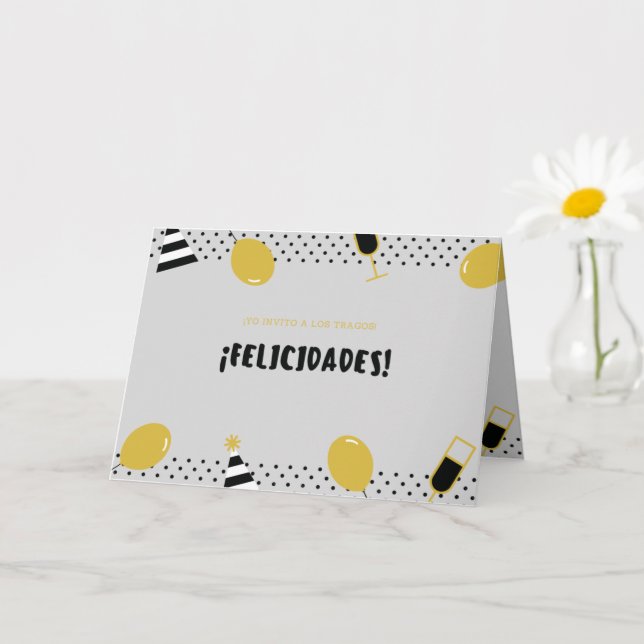 Tarjeta de felicitación plegada card (Small Plant)