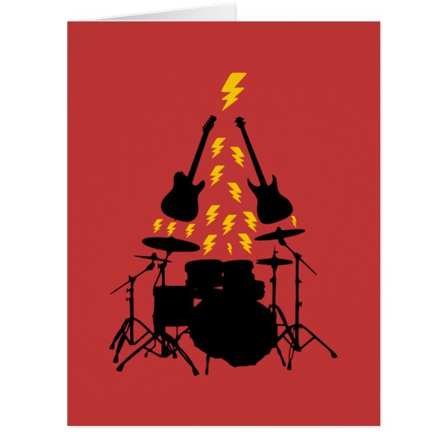 Tarjeta de navidad para músicos Tarjeta de Navidad (Devant)