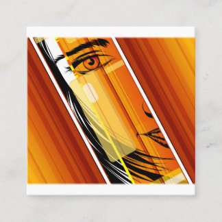 Tarjeta de visita square business card