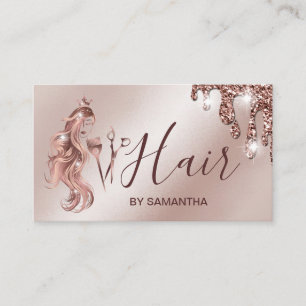 Tarjeta De Visita Tipografía de colour estilista r Business Card