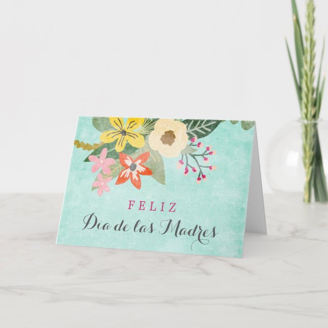 Tarjeta / Feliz Dia de las Madres Card (Front)