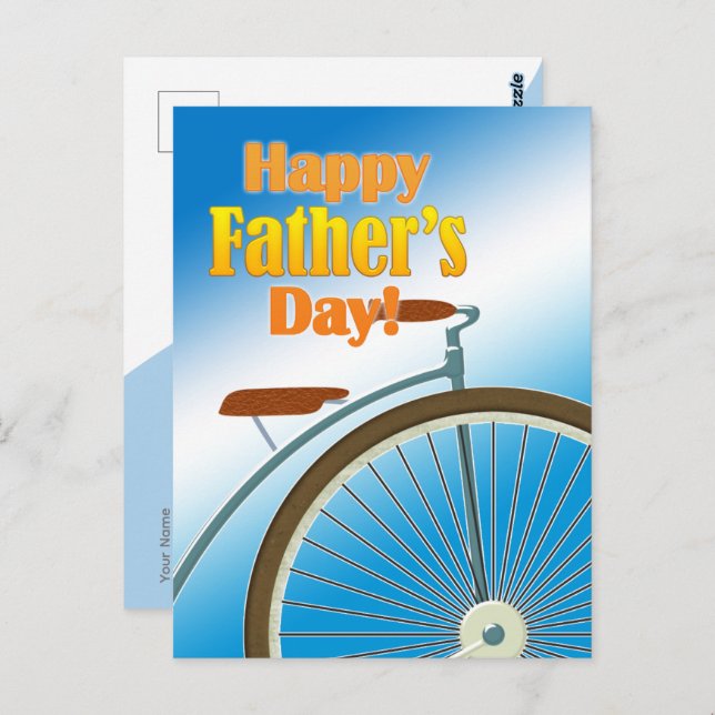 Tarjeta postal - Happy Father's Day Postcard (Front/Back)