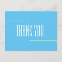 Tarjeta postal - Thank You - Custom