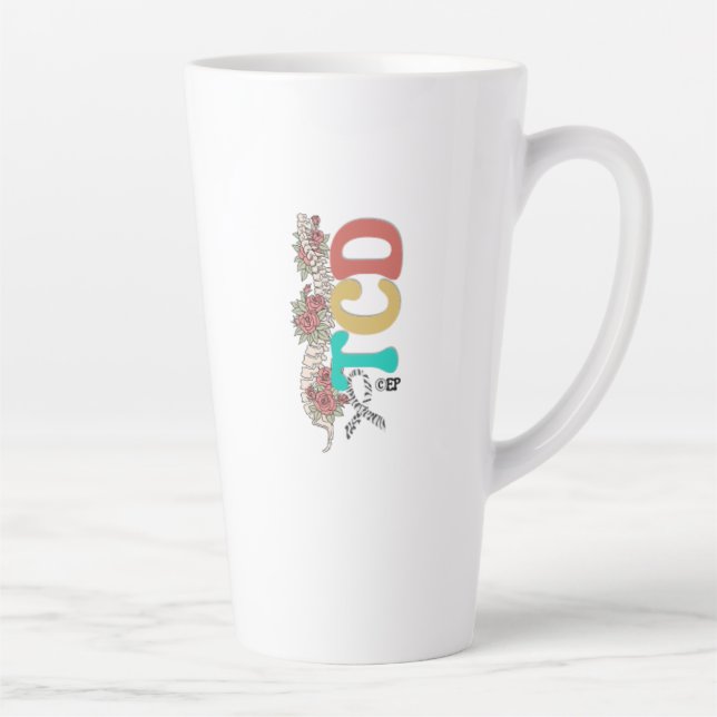 Tarlov Cysts Disease Latte Mug (Right)