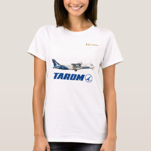 TAROM Air Transport ATR72 Airplane T-Shirt