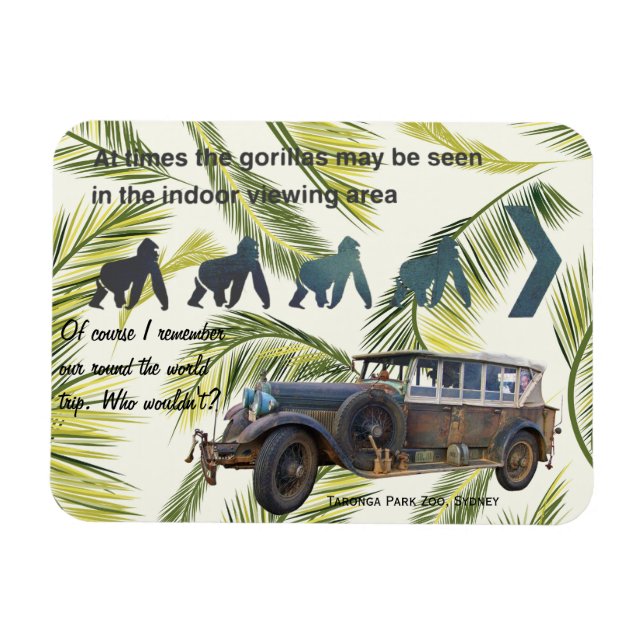 Taronga Park Zoo Sydney Magnet (Horizontal)