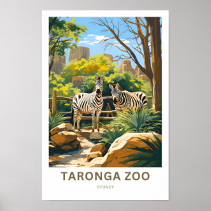 Taronga Zoo Sydney Travel Print