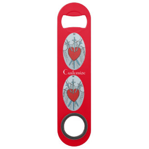 Tarot Card 3 Swords Thunder_Cove Bar Key