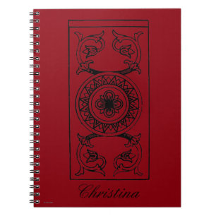 Tarot Card: Ace Of Pences Notebook