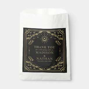 Tarot Card Gothic Wedding Favour Bag