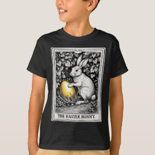 Tarot Card Happy Easter Bunny Spring Easter Egg Ea T-Shirt