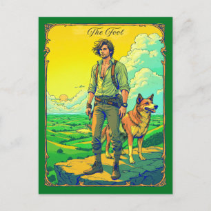 Tarot Card Illustration, The Fool