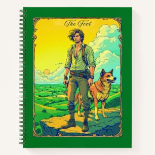 Tarot Card Illustration, The Fool Journal