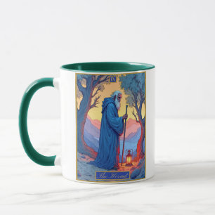 Tarot Card Illustration, The Hermit Mug
