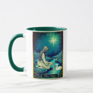 Tarot Card Illustration, The Star Mug
