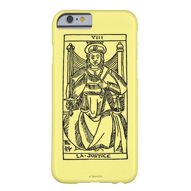 Tarot Card: Justice Case-Mate iPhone Case (Back)
