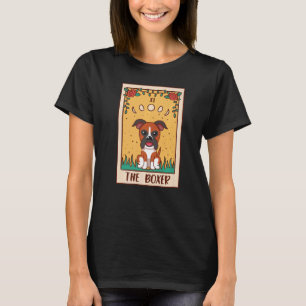 Tarot Card Occult Magic Occultism Dog Boxer T-Shirt