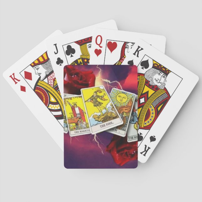 Tarot card playing cards (Back)