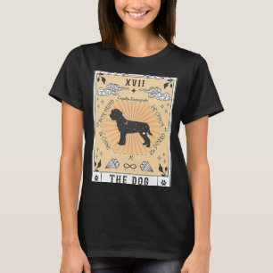 Tarot Card The Dog Lagotto Romagnolo Celestial Spa T-Shirt