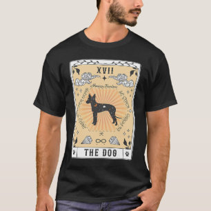Tarot Card The Dog Mexican Hairless Celestial Spac T-Shirt