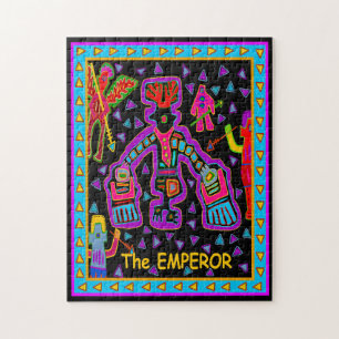 TAROT CARD - THE EMPEROR JIGSAW PUZZLE