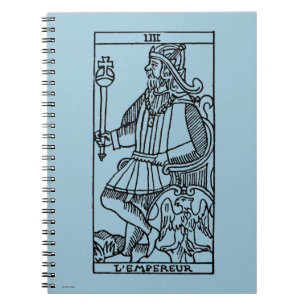 Tarot Card: The Emperor Notebook