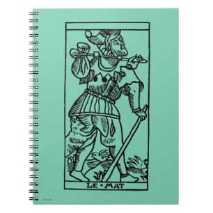 Tarot Card: The Fool Notebook