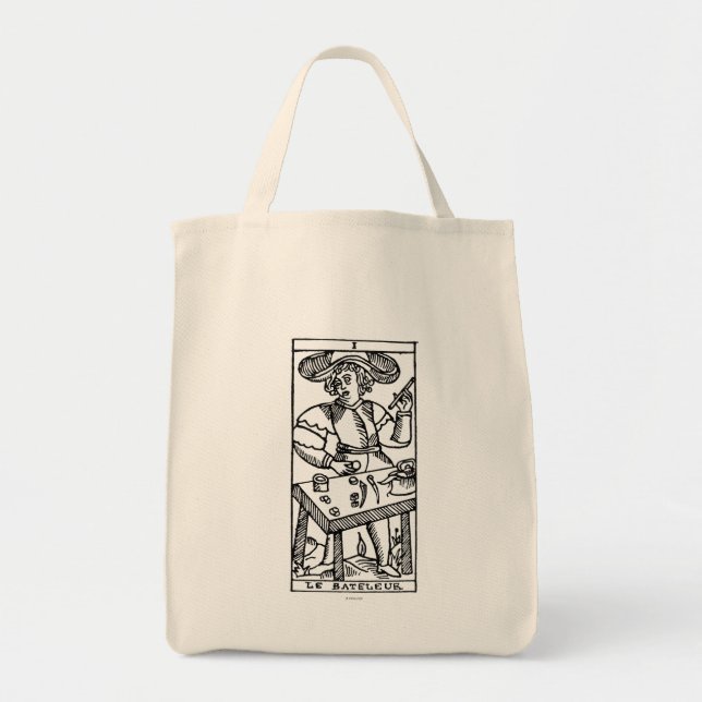 Tarot Card: The Juggler Tote Bag (Front)