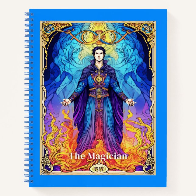 Tarot Card The Magician Journal  (Devant)