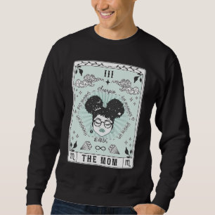 Tarot Card The Mom Scorpio Zodiac Celestial Queen Sweatshirt