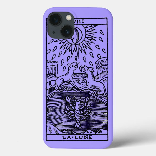 Tarot Card: The Moon Case-Mate iPhone Case (Back)