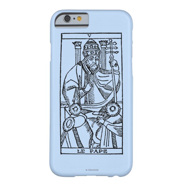Tarot Card: The Pope Case-Mate iPhone Case (Back)