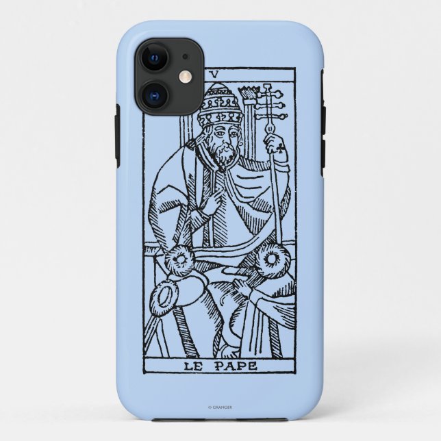 Tarot Card: The Pope Case-Mate iPhone Case (Back)
